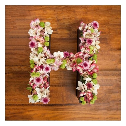 Letter & Number Flower Box